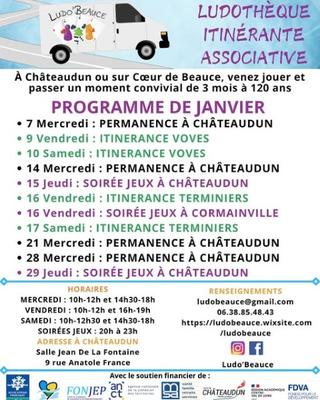 Soirées jeux de la Ludo'Beauce