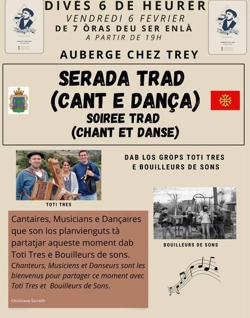 Auberge chez Trey : Soirée traditionnelle