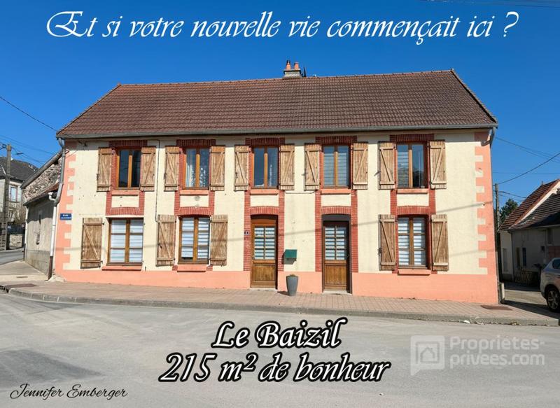 Maison - 215 m² - 7 pièces