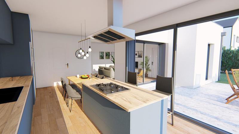 Maison - 100 m² - 5 pièces