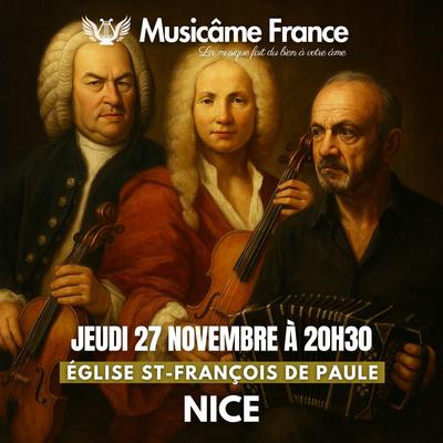 Concert Musicâme à Nice : Vivaldi x Bach x Piazzolla