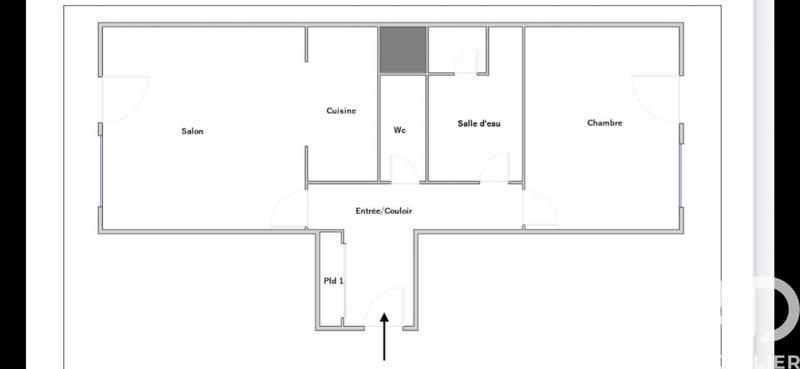Appartement - 53 m² - 2 pièces