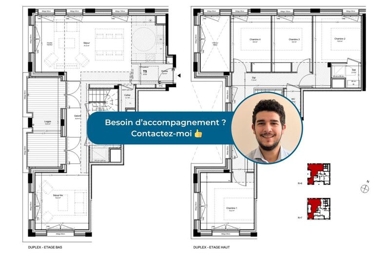 Appartement - 121 m² - 5 pièces