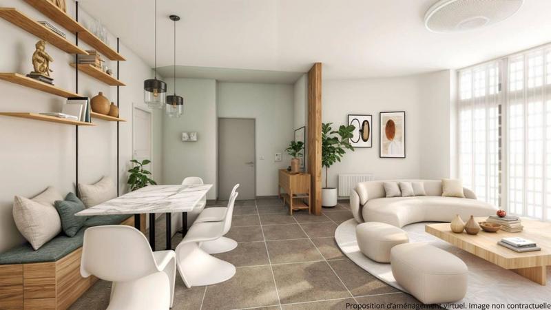 Appartement - 108 m² - 5 pièces