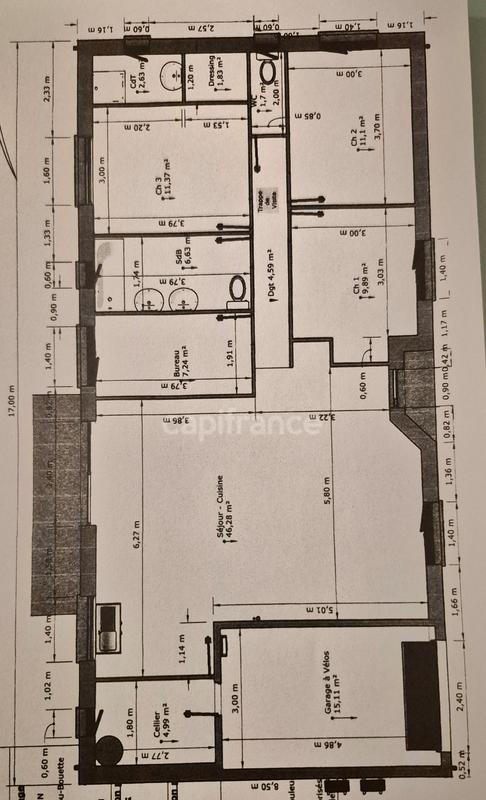 Maison - 108 m² - 5 pièces