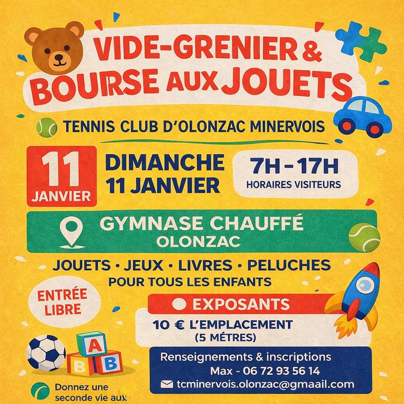 Vide grenier - bourse aux jouets