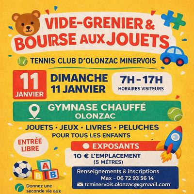 Vide grenier - bourse aux jouets