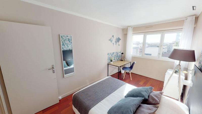 Chambre - 12 m² - 3 pièces