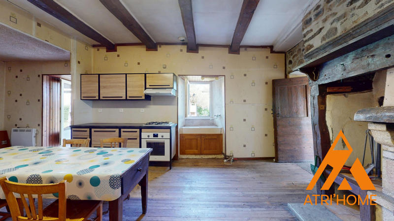 Maison ancienne - 76 m² - 3 pièces