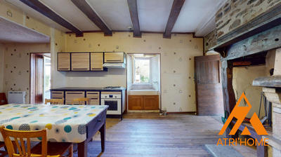 Maison ancienne - 76 m² - 3 pièces