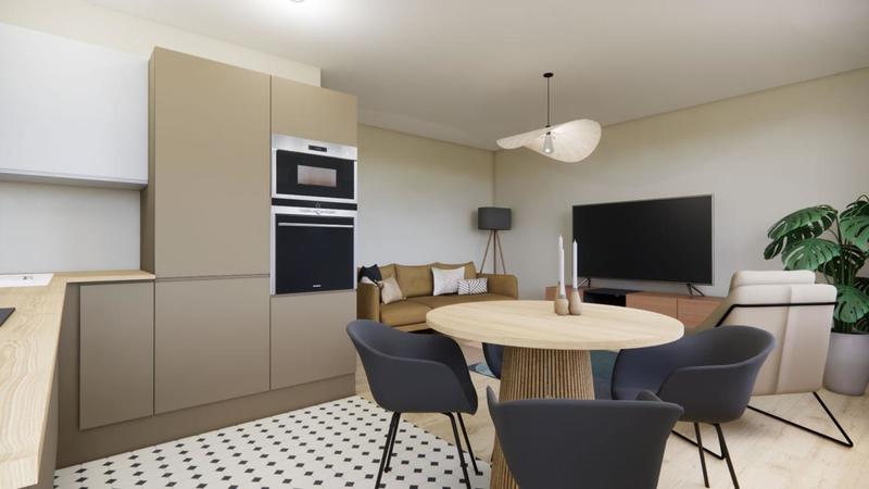 Appartement - 45 m² - 2 pièces