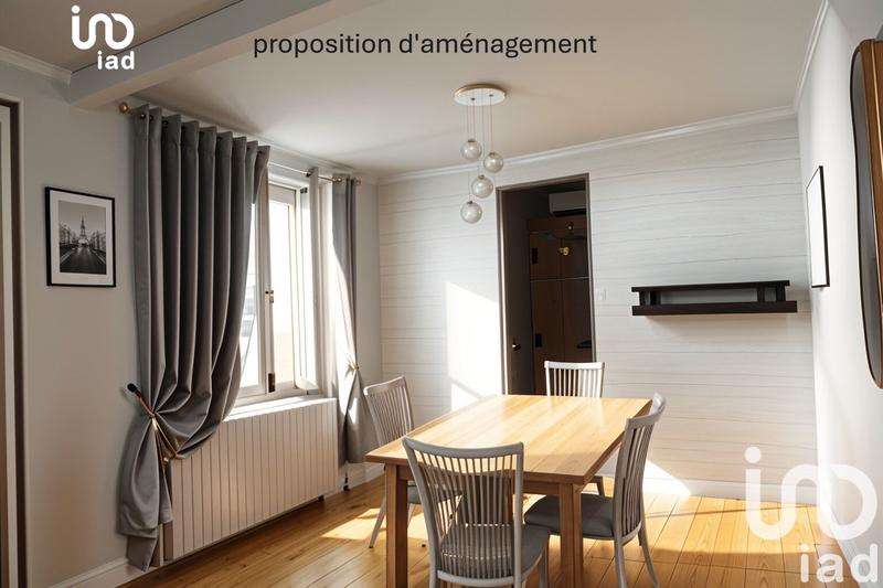 Maison de ville - 76 m² - 3 pièces