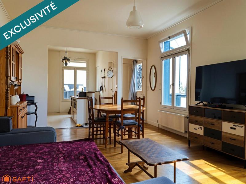 Maison de ville - 65 m² - 3 pièces