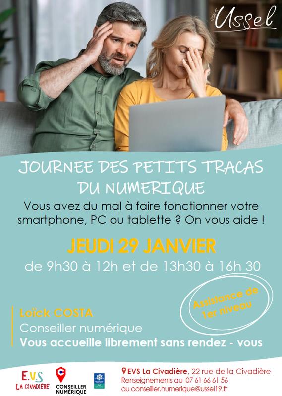 Journée "P'tits tracas du numérique"