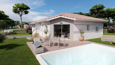 Maison - 60 m² - 3 pièces