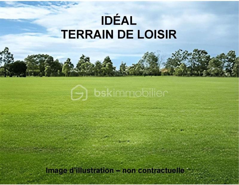 Terrain de loisirs - 500 m²