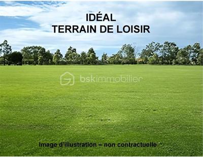 Terrain de loisirs - 500 m²