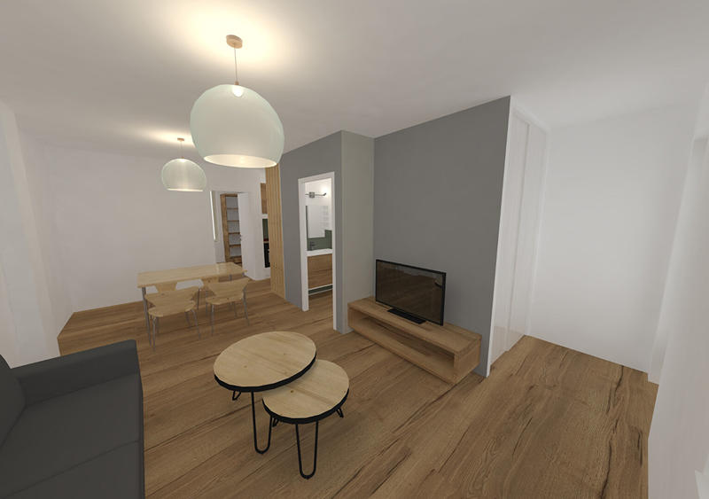 Appartement - 41 m² - 2 pièces