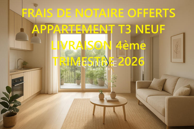 Appartement - 60 m² - 3 pièces