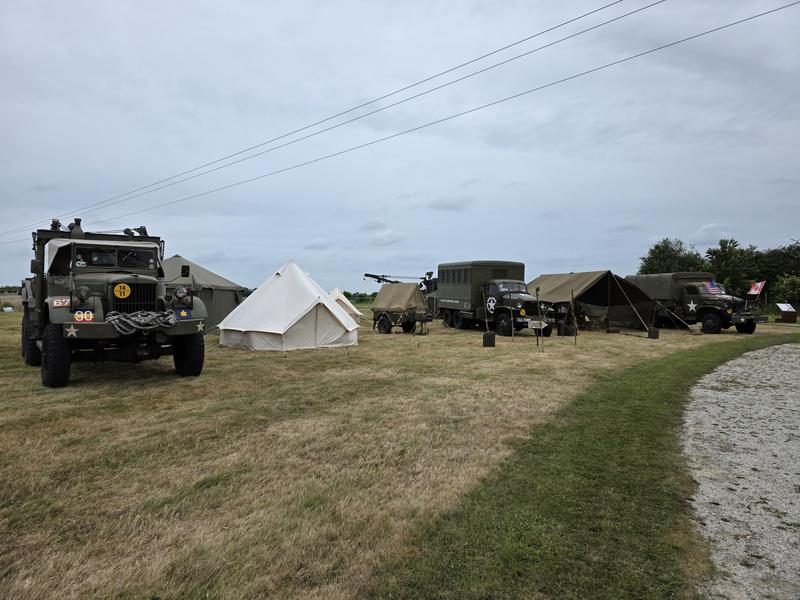 Camp de base sur la Station Radar 44