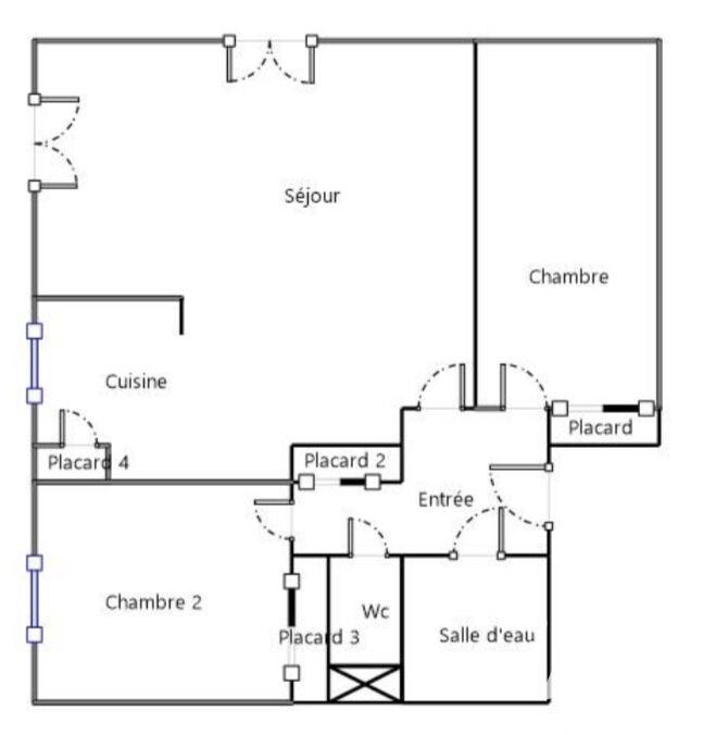 Appartement - 67 m² - 3 pièces