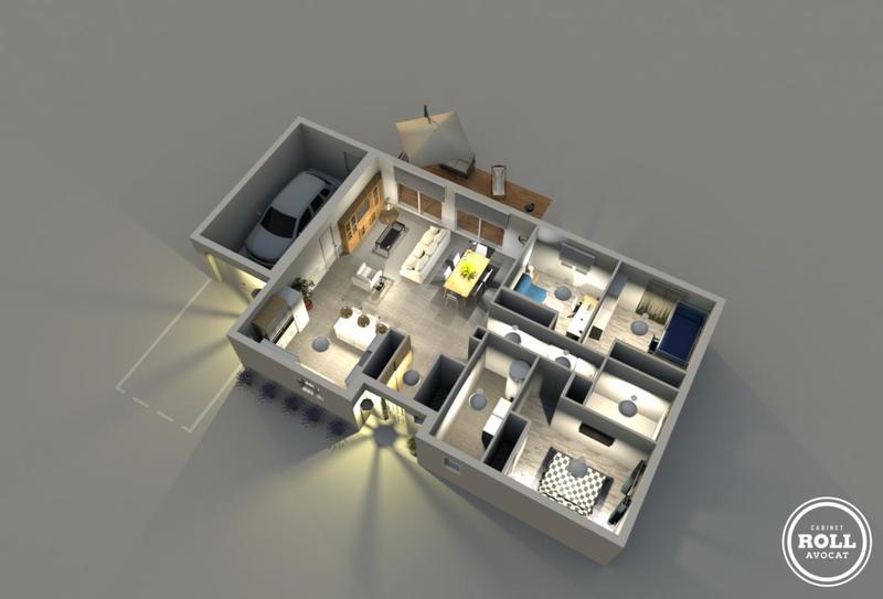 Maison - 91 m² - 4 pièces