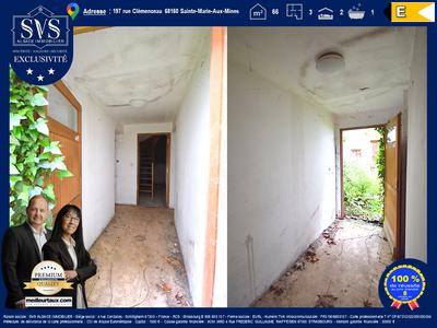 Appartement - 66 m² - 3 pièces