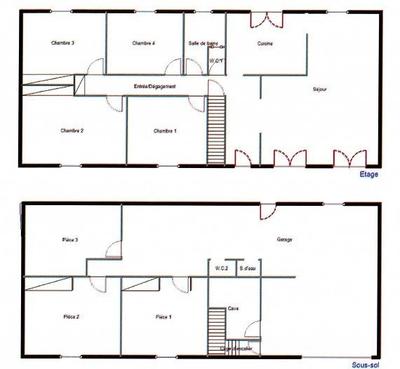 Villa - 125 m² - 7 pièces