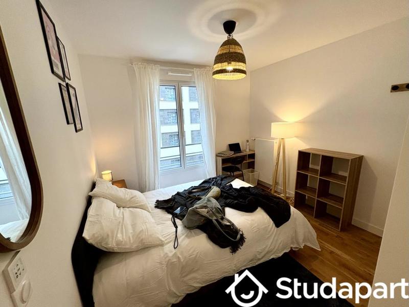 Chambre - 8 m² - 1 pièce