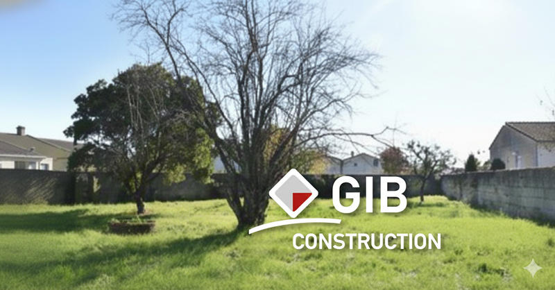 Terrain constructible - 487 m²