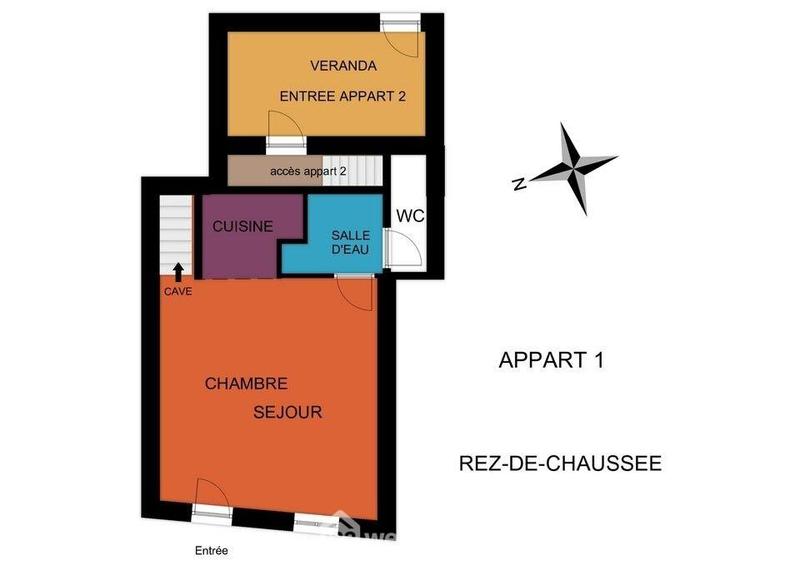 Immeuble - 84 m² - 4 pièces