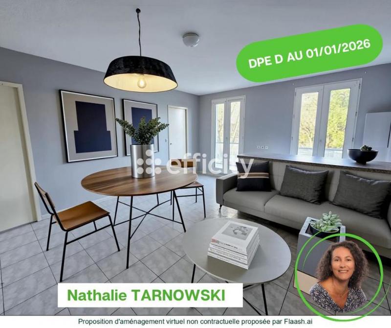 Appartement - 36 m² - 2 pièces