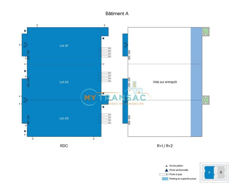 Local d'activités - 2 798 m²