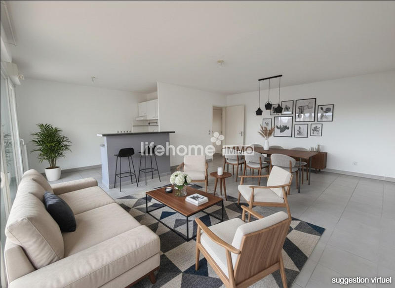 Appartement - 64 m² - 3 pièces