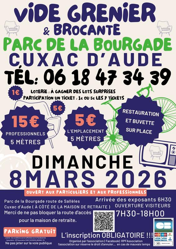 Foire de printemps - vide grenier et brocante