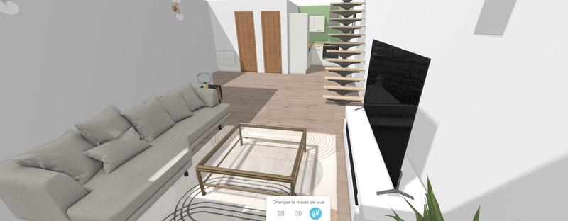 Appartement - 46 m² - 2 pièces