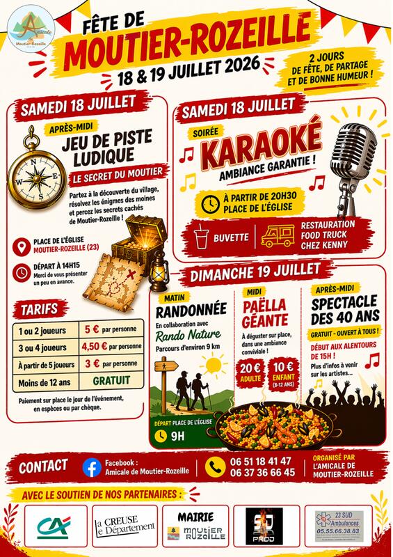 Fête des 40 ans de l'Amicale