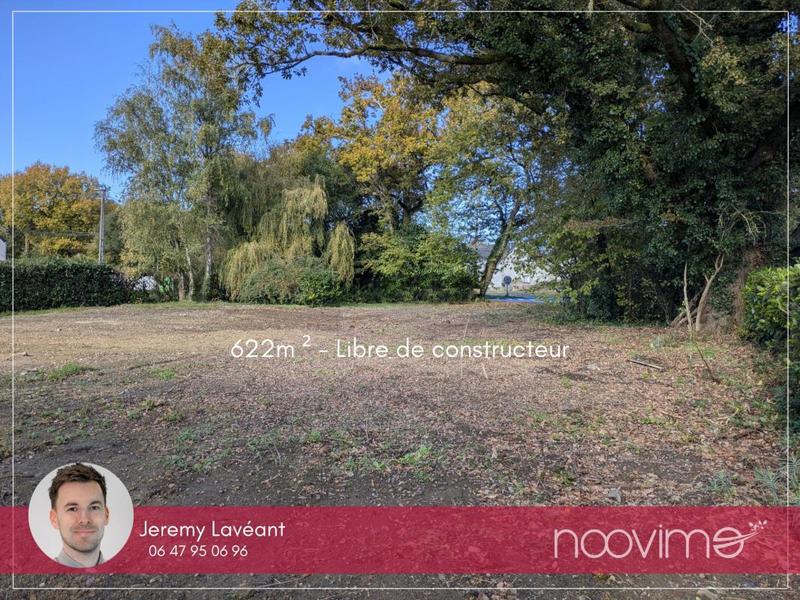 Terrain constructible - 622 m²