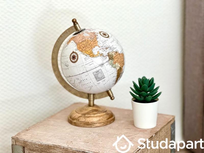 Chambre - 18 m² - 1 pièce