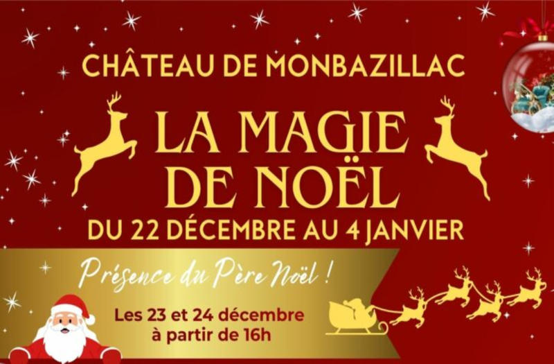 La Magie de Noël au Château | une invitation à la dégustation et à la féérie