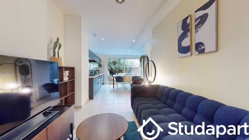 Chambre - 13 m² - 1 pièce