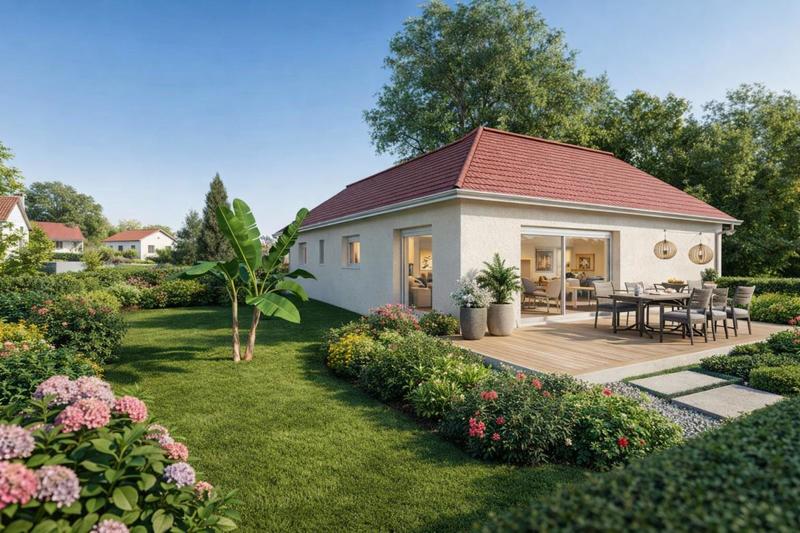 Maison - 90 m² - 4 pièces