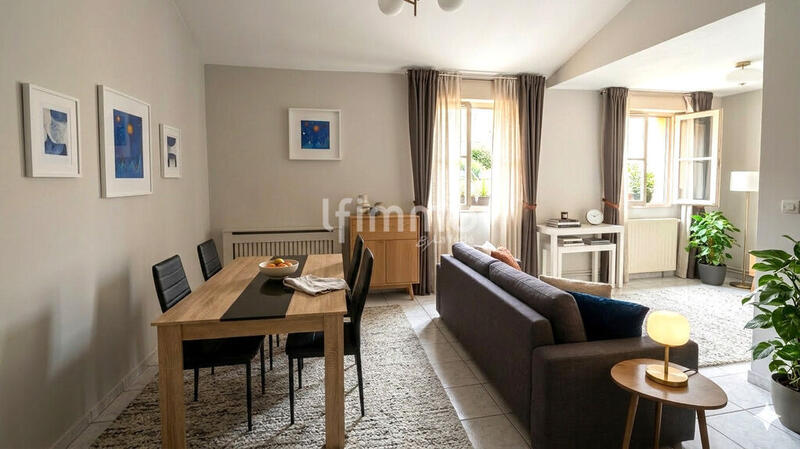 Appartement - 61 m² - 3 pièces