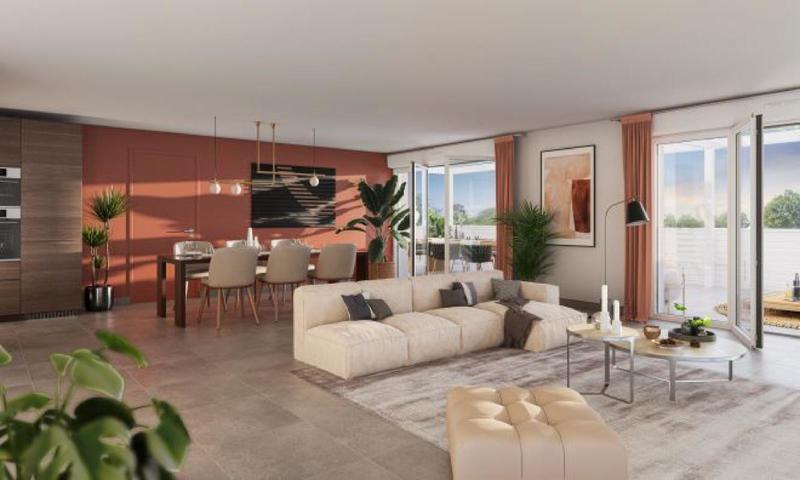 Appartement - 56 m² - 3 pièces