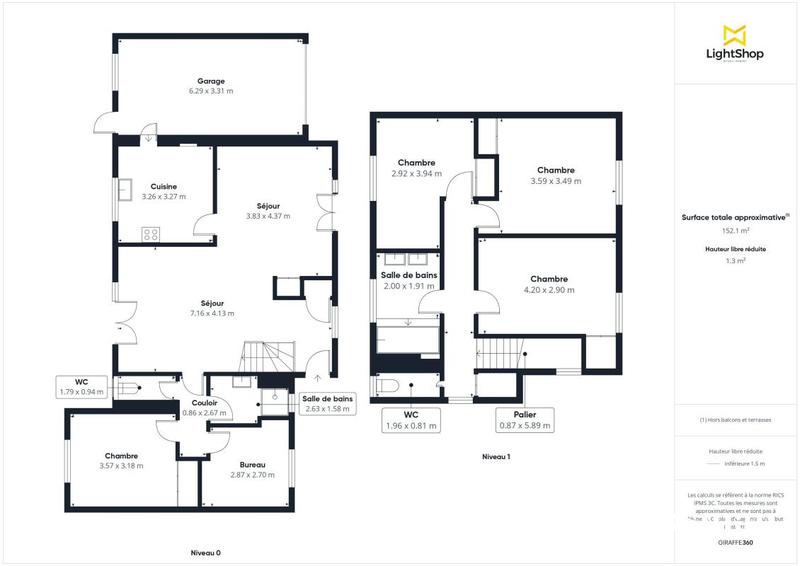 Maison - 130 m² - 6 pièces