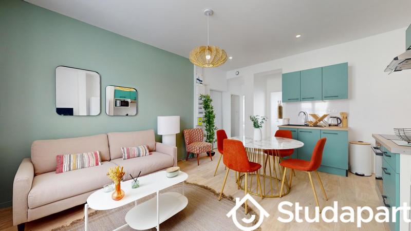 Chambre - 12 m² - 1 pièce