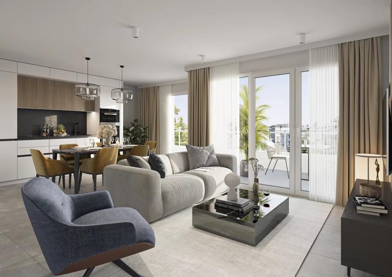 Appartement - 49 m² - 2 pièces