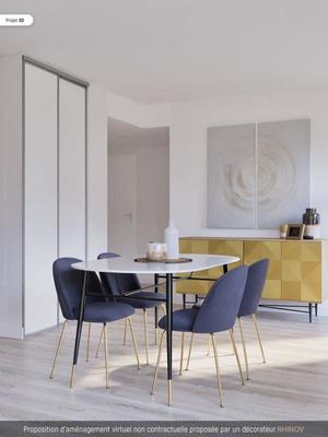 Appartement - 61 m² - 3 pièces