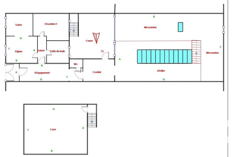 Maison - 140 m² - 6 pièces