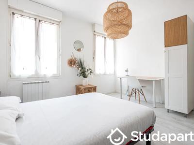 Chambre - 12 m² - 1 pièce